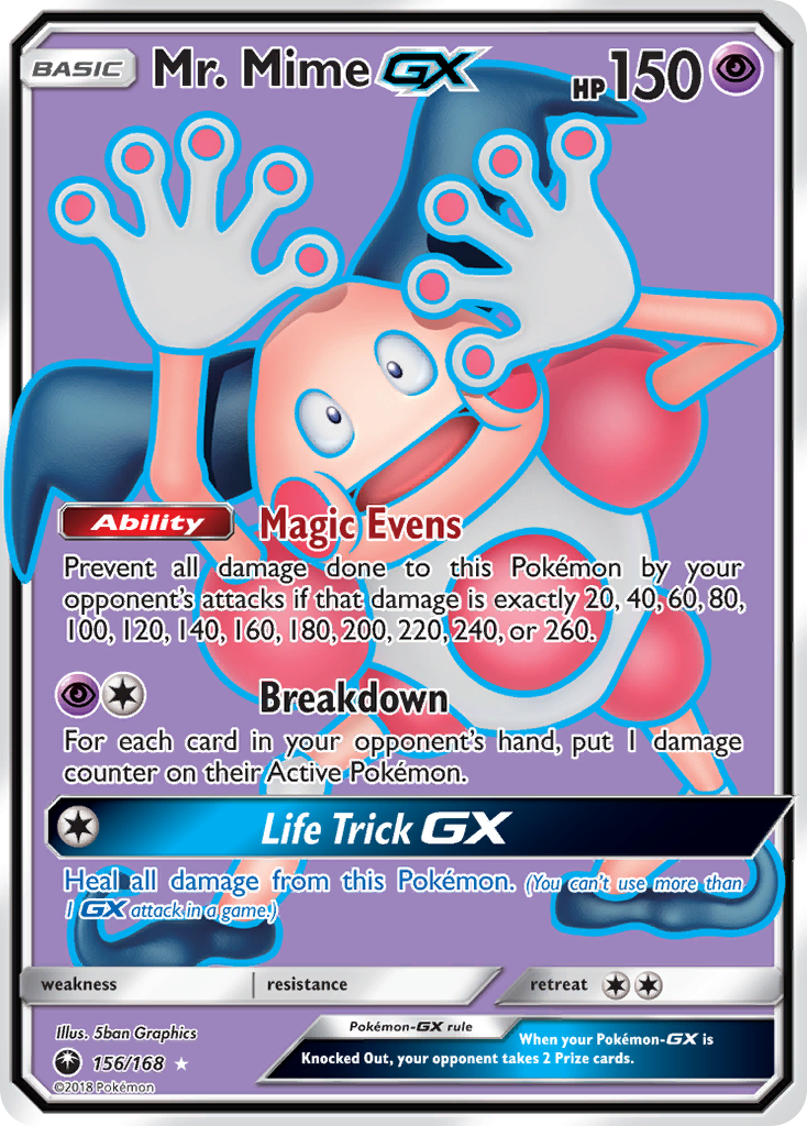 Mr. Mime GX (156/168) [Sun & Moon: Celestial Storm] | Exor Games Truro