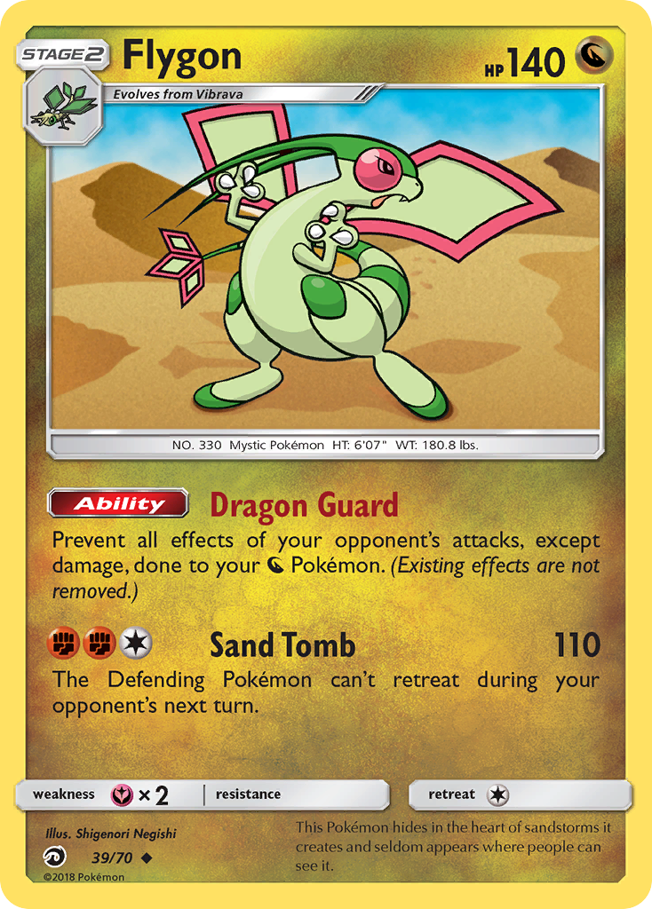 Flygon (39/70) [Sun & Moon: Dragon Majesty] | Exor Games Truro