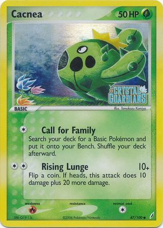 Cacnea (47/100) (Stamped) [EX: Crystal Guardians] | Exor Games Truro