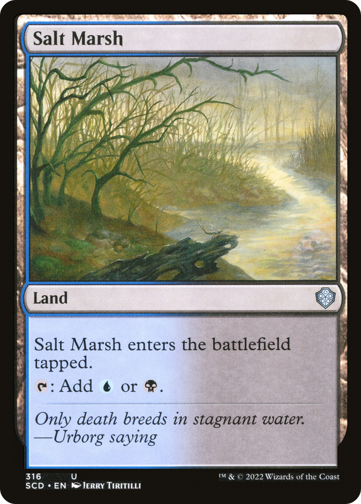 Salt Marsh [Starter Commander Decks] | Exor Games Truro