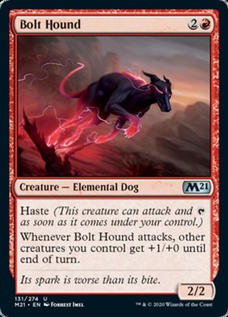 Bolt Hound [Core Set 2021] | Exor Games Truro