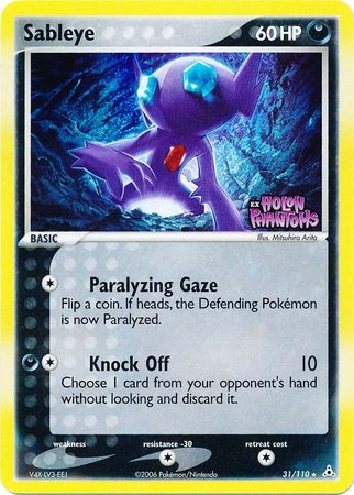 Sableye (31/110) (Stamped) [EX: Holon Phantoms] | Exor Games Truro