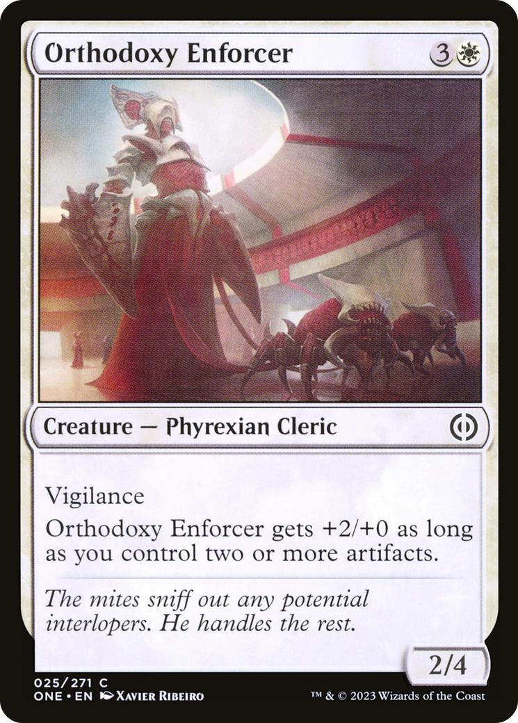 Orthodoxy Enforcer [Phyrexia: All Will Be One] | Exor Games Truro