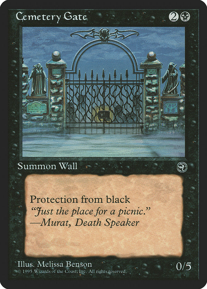 Cemetery Gate (Murat Flavor Text) [Homelands] | Exor Games Truro