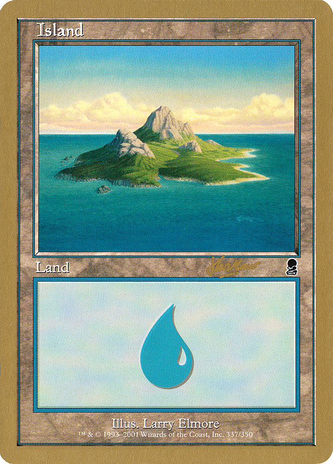 Island (shh337) (Sim Han How) [World Championship Decks 2002] | Exor Games Truro