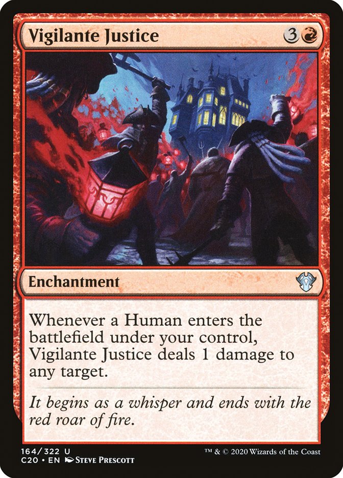 Vigilante Justice [Commander 2020] | Exor Games Truro