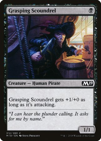 Grasping Scoundrel [Core Set 2019] | Exor Games Truro