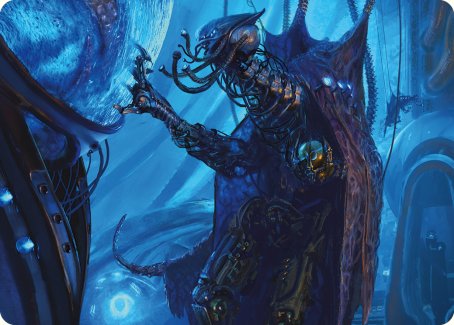 Atmosphere Surgeon Art Card [Phyrexia: All Will Be One Art Series] | Exor Games Truro