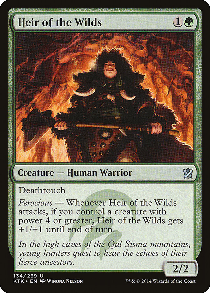 Heir of the Wilds [Khans of Tarkir] | Exor Games Truro