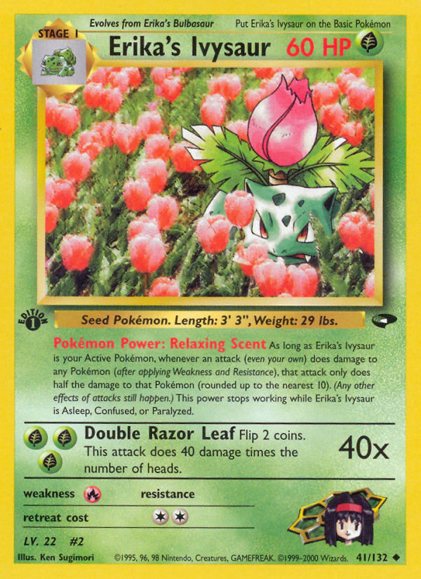 Erika's Ivysaur (41/132) [Gym Challenge 1st Edition] | Exor Games Truro