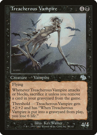 Treacherous Vampire [Judgment] | Exor Games Truro