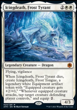 Icingdeath, Frost Tyrant (Promo Pack) [Dungeons & Dragons: Adventures in the Forgotten Realms Promos] | Exor Games Truro