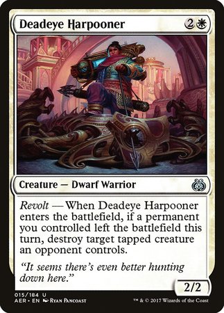 Deadeye Harpooner [Aether Revolt] | Exor Games Truro