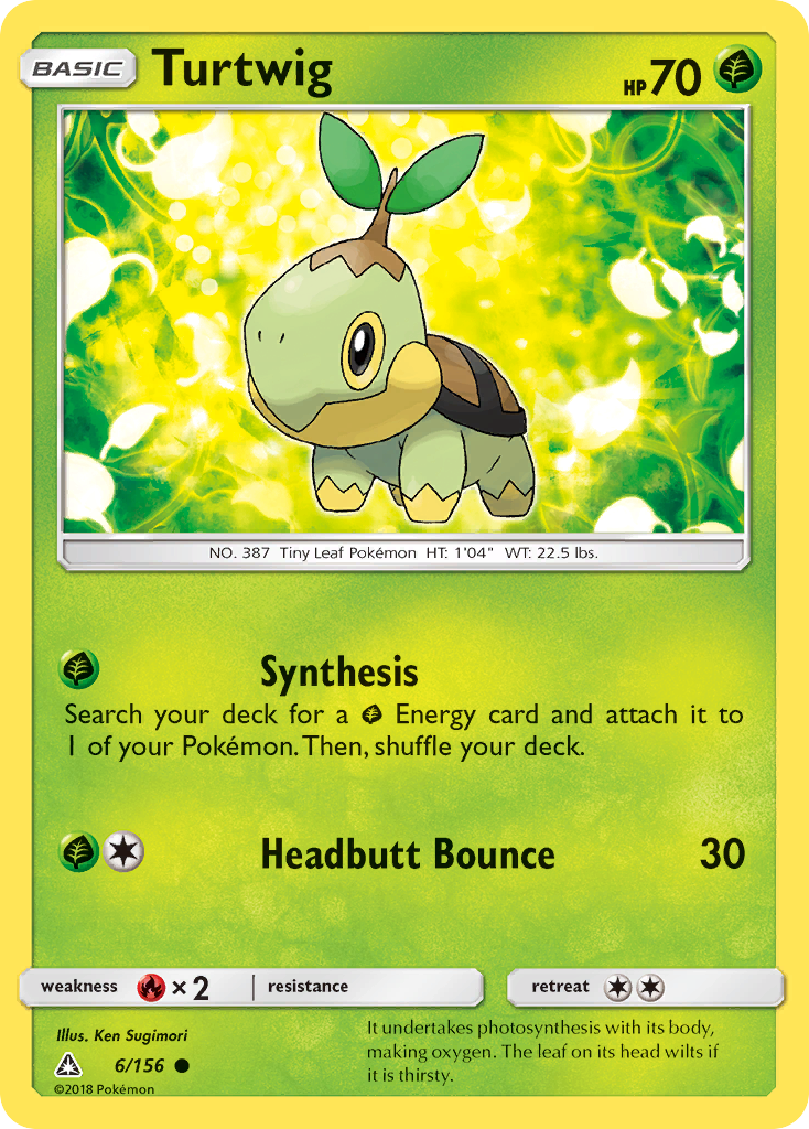 Turtwig (6/156) [Sun & Moon: Ultra Prism] | Exor Games Truro