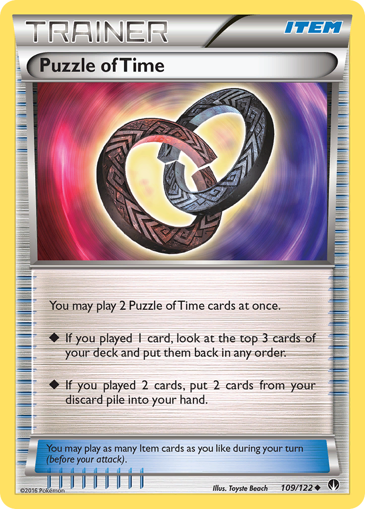 Puzzle of Time (109/122) [XY: BREAKpoint] | Exor Games Truro