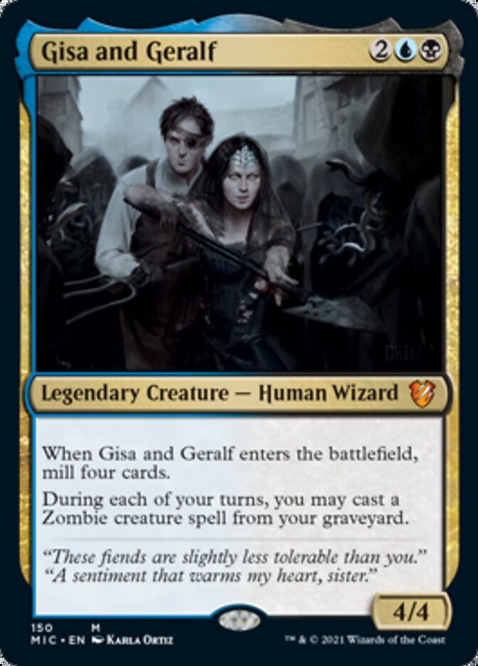 Gisa and Geralf [Innistrad: Midnight Hunt Commander] | Exor Games Truro
