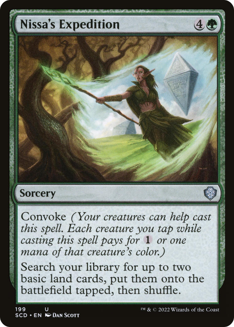 Nissa's Expedition [Starter Commander Decks] | Exor Games Truro