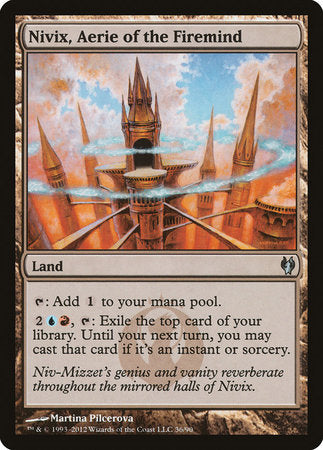 Nivix, Aerie of the Firemind [Duel Decks: Izzet vs. Golgari] | Exor Games Truro