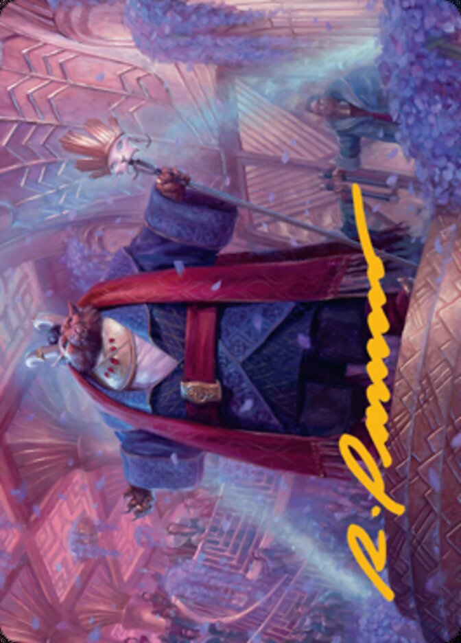 Jetmir, Nexus of Revels 1 Art Card (Gold-Stamped Signature) [Streets of New Capenna Art Series] | Exor Games Truro