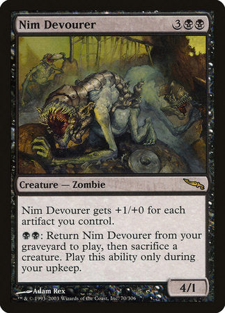 Nim Devourer [Mirrodin] | Exor Games Truro