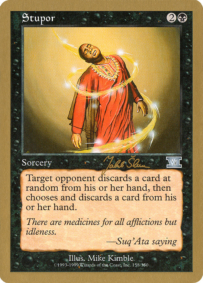 Stupor (Jakub Slemr) [World Championship Decks 1999] | Exor Games Truro