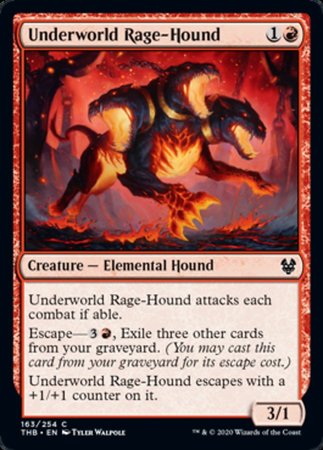 Underworld Rage-Hound [Theros Beyond Death] | Exor Games Truro