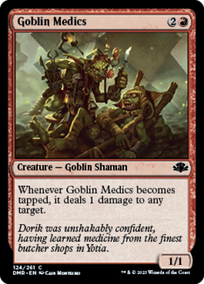 Goblin Medics [Dominaria Remastered] | Exor Games Truro