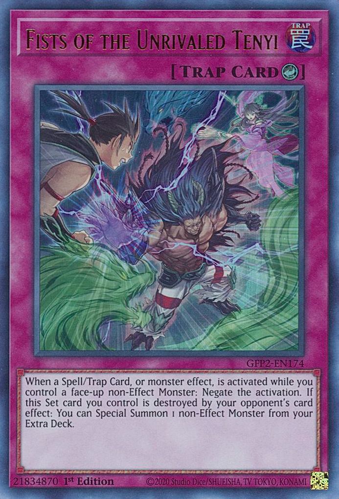 Fists of the Unrivaled Tenyi [GFP2-EN174] Ultra Rare | Exor Games Truro