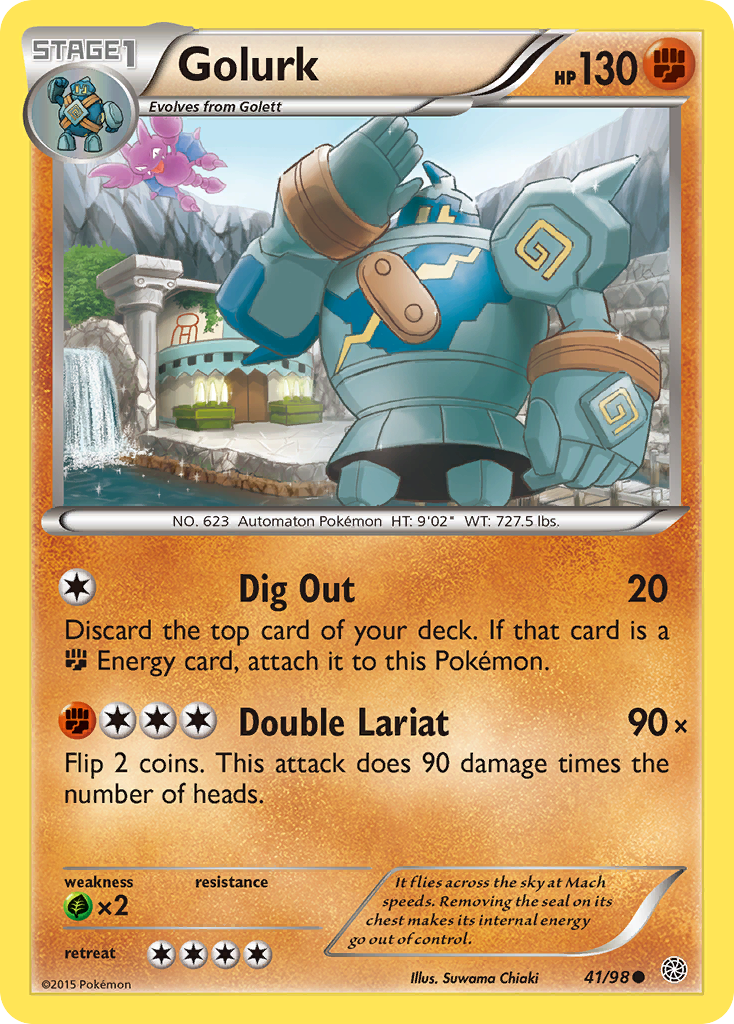 Golurk (41/98) [XY: Ancient Origins] | Exor Games Truro