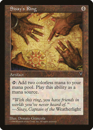 Sisay's Ring [Visions] | Exor Games Truro