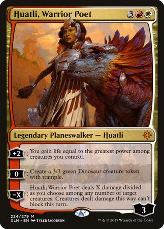 Huatli, Warrior Poet [Ixalan] | Exor Games Truro