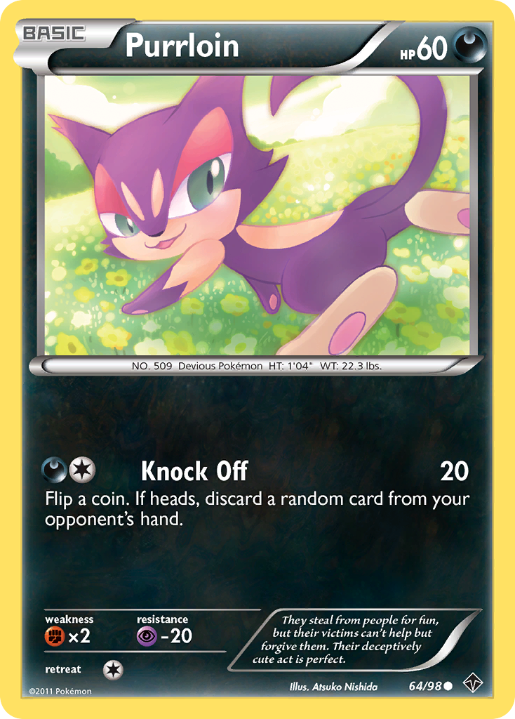 Purrloin (64/98) [Black & White: Emerging Powers] | Exor Games Truro