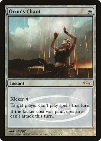 Orim's Chant [Judge Gift Cards 2008] | Exor Games Truro