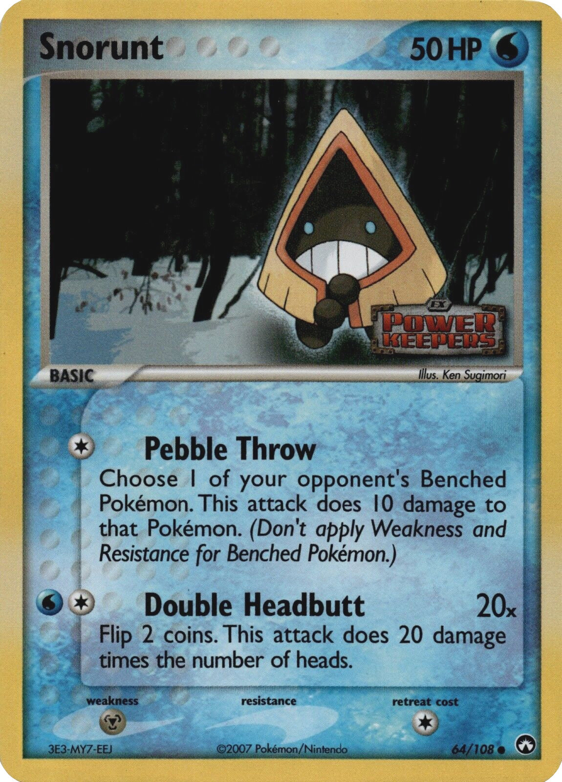 Snorunt (64/108) (Stamped) [EX: Power Keepers] | Exor Games Truro