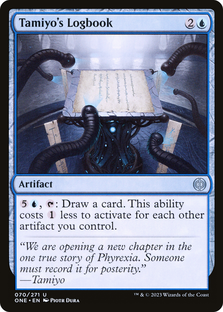 Tamiyo's Logbook [Phyrexia: All Will Be One] | Exor Games Truro