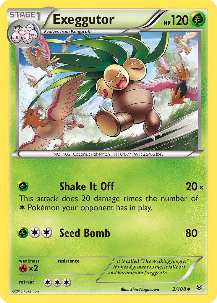 Exeggutor (2/108) [XY: Roaring Skies] | Exor Games Truro