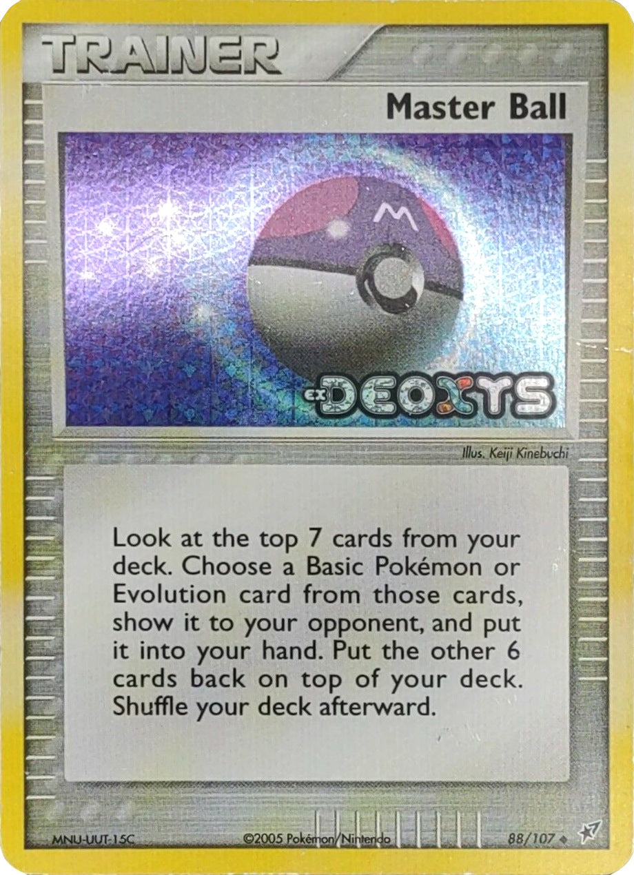 Master Ball (88/107) (Stamped) [EX: Deoxys] | Exor Games Truro