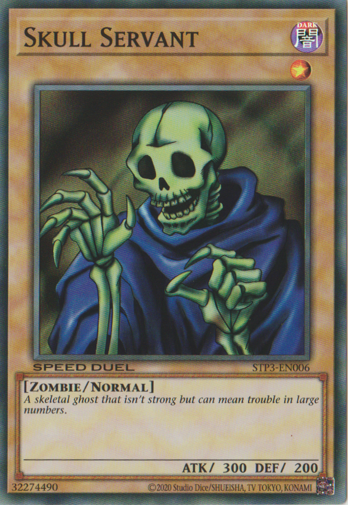 Skull Servant [STP3-EN006] Super Rare | Exor Games Truro