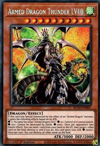 Armed Dragon Thunder LV10 [BLVO-EN001] Secret Rare | Exor Games Truro