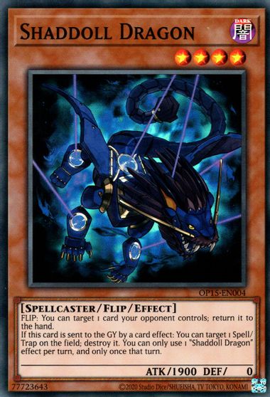 Shaddoll Dragon [OP15-EN004] Super Rare | Exor Games Truro