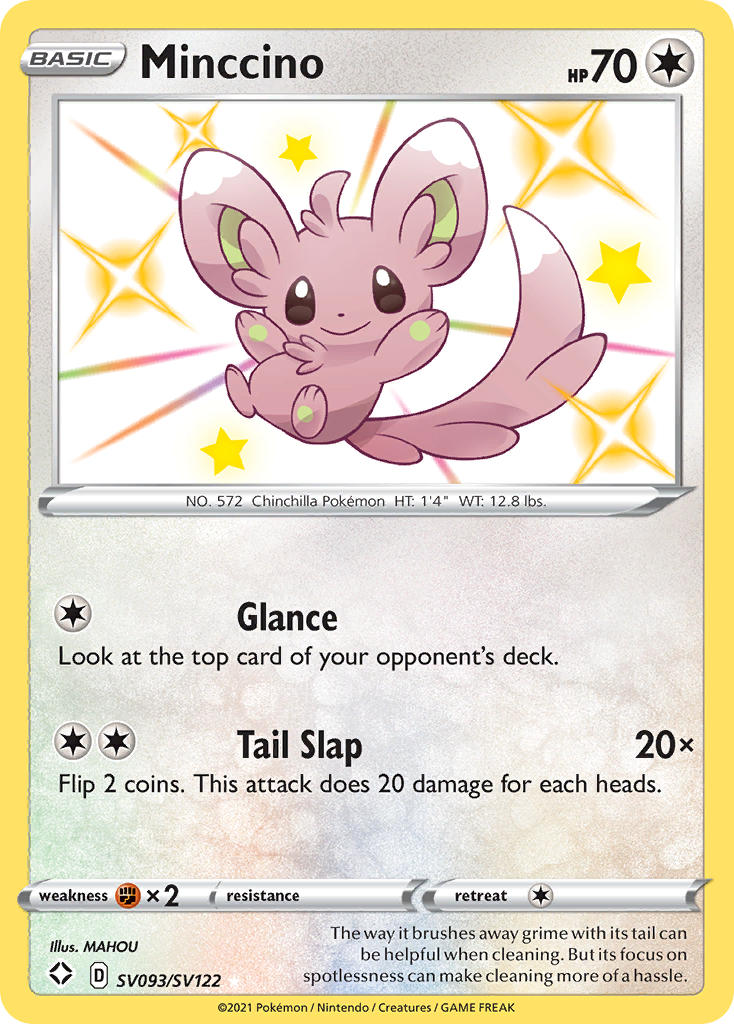 Minccino (SV093/SV122) [Sword & Shield: Shining Fates] | Exor Games Truro