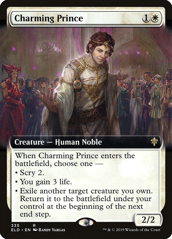 Charming Prince (Extended Art) [Throne of Eldraine] | Exor Games Truro