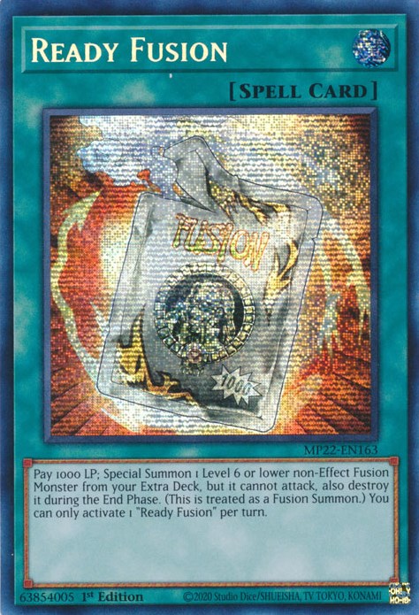 Ready Fusion [MP22-EN163] Prismatic Secret Rare | Exor Games Truro