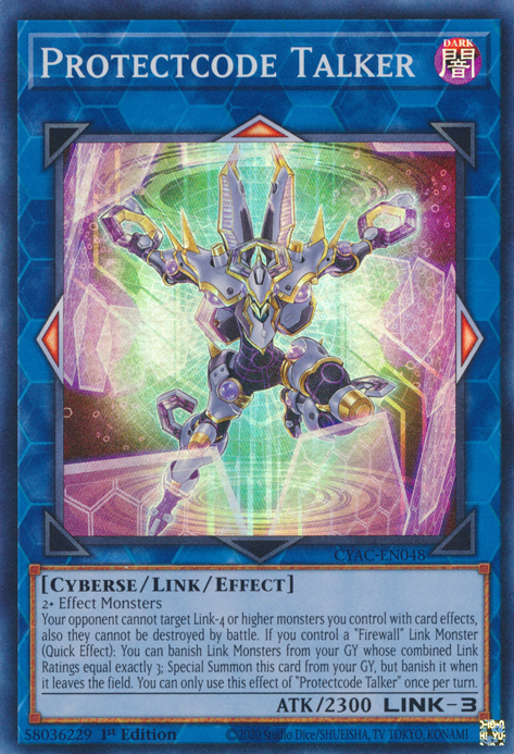 Protectcode Talker [CYAC-EN048] Super Rare | Exor Games Truro