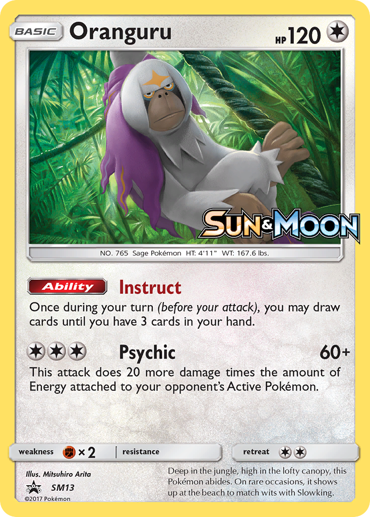 Oranguru (SM13) [Sun & Moon: Black Star Promos] | Exor Games Truro