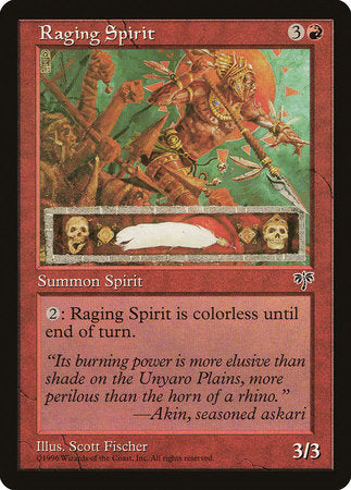 Raging Spirit [Mirage] | Exor Games Truro