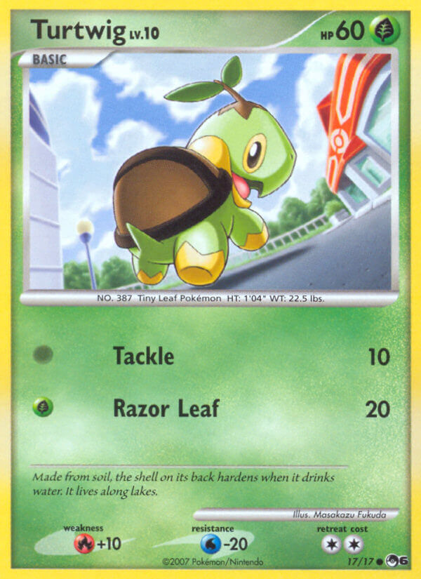 Turtwig (17/17) [POP Series 6] | Exor Games Truro