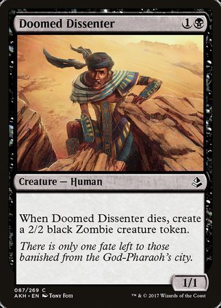 Doomed Dissenter [Amonkhet] | Exor Games Truro