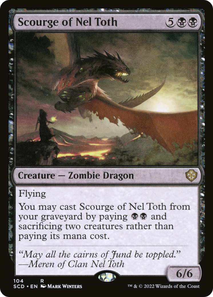 Scourge of Nel Toth [Starter Commander Decks] | Exor Games Truro