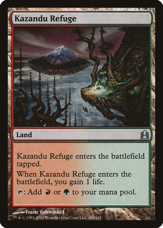 Kazandu Refuge [Commander 2011] | Exor Games Truro